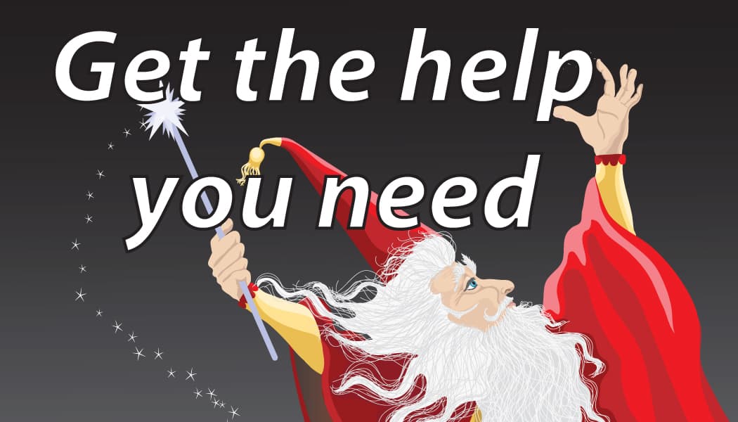 Image for getting help